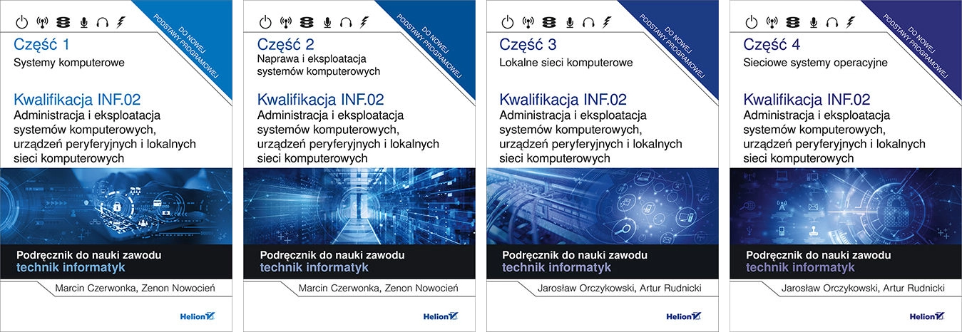 Zestaw podręczników do INF.02